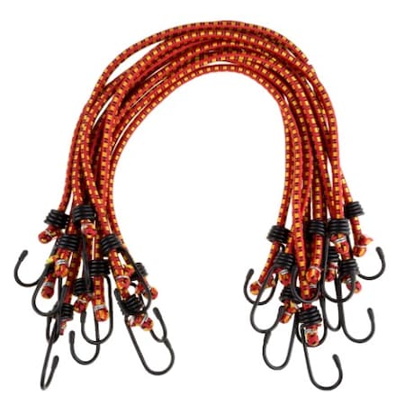 Fleming Supply 24" Bungee Cords 10 Pack 659951BUC